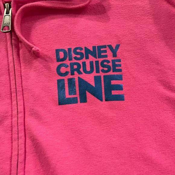 Disney Fuchsia Minnie Mouse Cruise Line Hoodie Women’s Size Medium - Picture 4 of 7